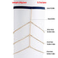 Fashion jewelry personalized night style body chain simple sexy full diamond multi-layer leg chain babes