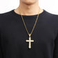 Hip Hop Cross Necklace Personality Trend Diamond Pendant Jewelry