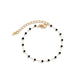 Jewelry simple black and white imitation crystal chain single-layer jewelry all-match metal niche geometric bracelet