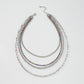 N9435 Personalized Exaggerated Chain Necklace Hip-Hop Punk Diamond Necklace Hollow Retro Multilayer Necklace