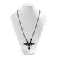 Jewelry Halloween Bat Animal Pendant Necklace Gothic Exaggerated Black Personality Sweater Chain