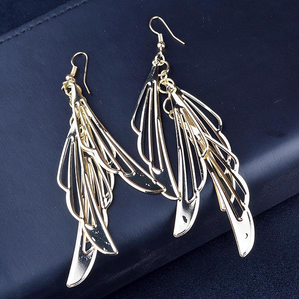 Angel Wings Wings Long Ladies Star Earrings Night Bar Party Earrings