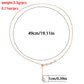 Jewelry simple and versatile imitation pearl pendant clavicle chain necklace female niche design sense light luxury ins
