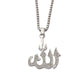Hip-hop full diamond necklace exaggerated diamond number symbol pendant jewelry