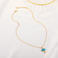 Internet celebrity ins alloy color drop oil mushroom necklace fashion temperament simple necklace female