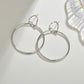 Accessories Fashion Geometric Earrings Night Exaggerated Hoop Earrings