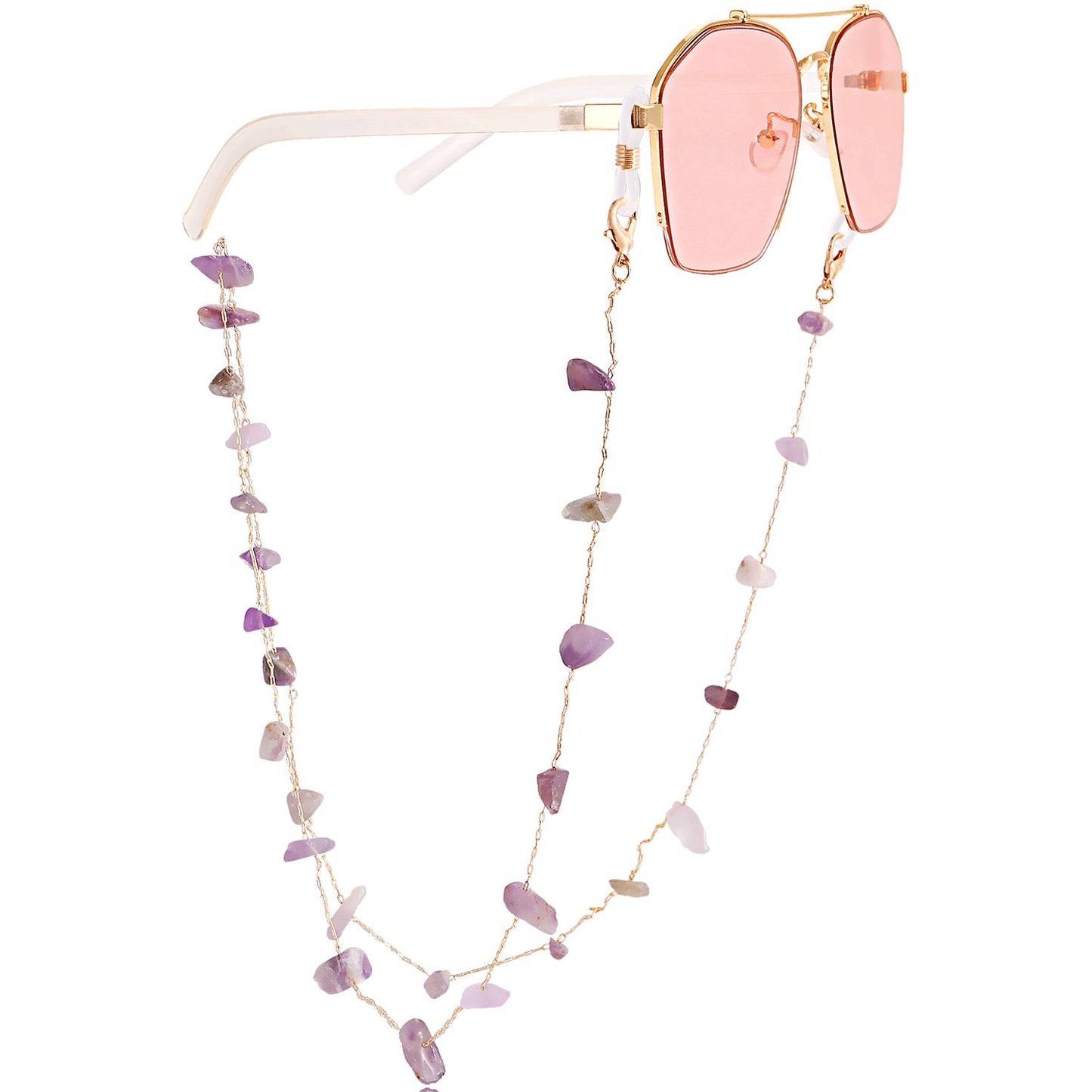 Mask hanging chain glasses hanging chain gravel glasses chain mask chain chain glasses hanging rope