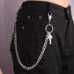 Simple chain single-layer punk pants chain personality indifferent street shot metal body chain jewelry