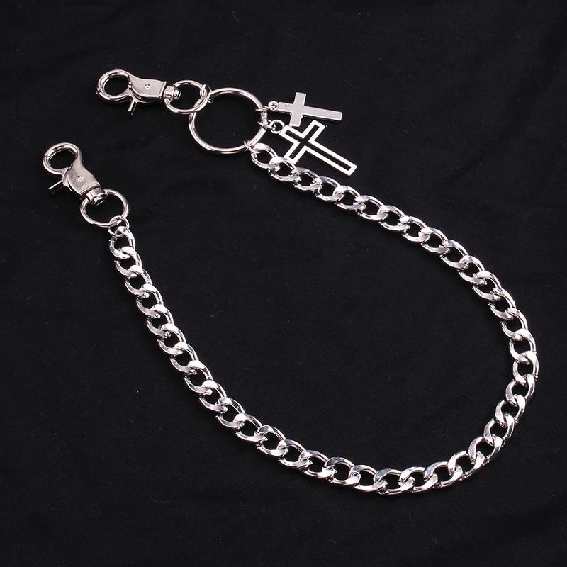 Simple chain single-layer punk pants chain personality indifferent street shot metal body chain jewelry