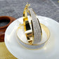 Fashion temperament matte earrings alloy ring ear jewelry earrings earrings