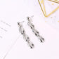 Natural shell earrings simple metal all-match tassel shell earrings earrings earrings ethnic personality earrings