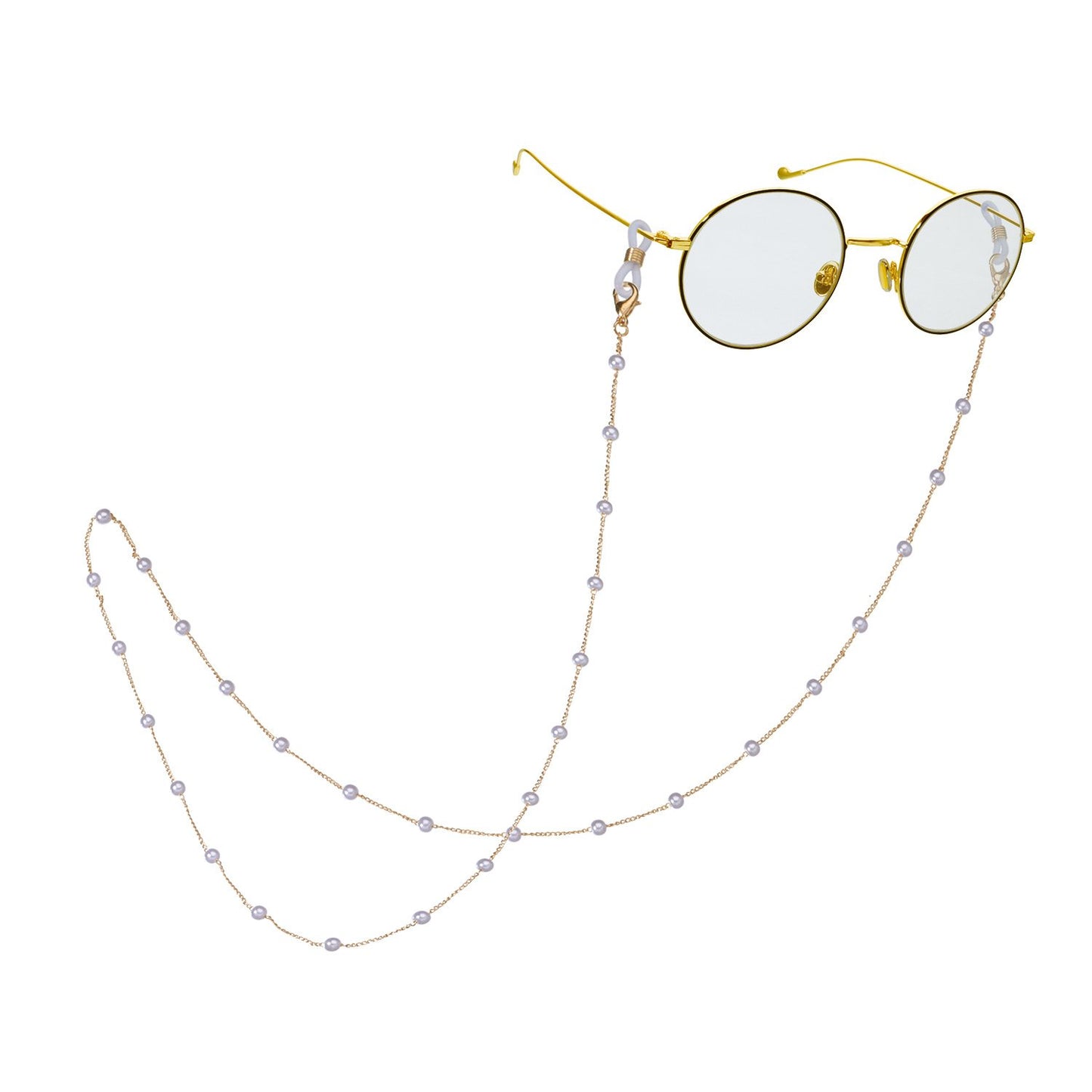Jewelry Simple Fashion Temperament Pearl Glasses Chain Ladies Mask Mask Dual Use Chain Accessories