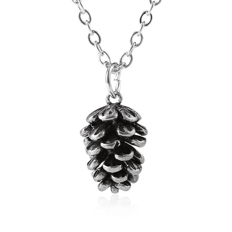 Simple Fashion Pine Nut Herbarium Necklace Popular Necklace