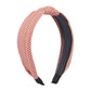 F383 Internet celebrity with the same headband cute girl Mori hair accessories fabric knotted fashion headband female