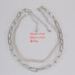 Necklace Gold Plated Snake Chain Copper Double Layer Necklace Women Necklace Jewelry