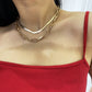 Necklace Gold Plated Snake Chain Copper Jewelry Necklace Women Jewelry Accessories