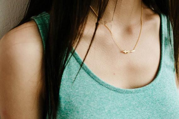 Popular jewelry personalized fashion fox pendant necklace street stall price 1 to 5 yuan