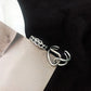 ins chain cross combination ring fashion punk hip-hop one-piece ring for men and women