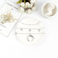 Fashion Jewelry Fashion Horn Circle Pendant Multilayer Bead Necklace For Women
