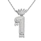 Necklace Fashion Personality Item Jewelry Trend Crown Digital Hip Hop Street Pendant Male