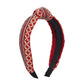 F389 Xiaoxiang fashion headband retro wide-brimmed press hair braided headband temperament ladies hair accessories