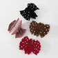 F5263 French autumn and winter velvet pearl hair clip creative fashion sweet age reduction creative bow ponytail clip