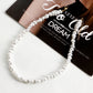 Jewelry Xiaoxiang multi-layer special-shaped highlight imitation pearl angel love padlock pendant necklace female