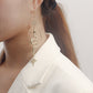 Jewelry geometric large ring serpentine cross star tassel earrings earrings female hot girl earrings
