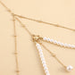Jewelry Sexy Imitation Pearl Pendant Fashion Leg Ring Female Elastic Rope Versatile Hot Girl Leg Chain