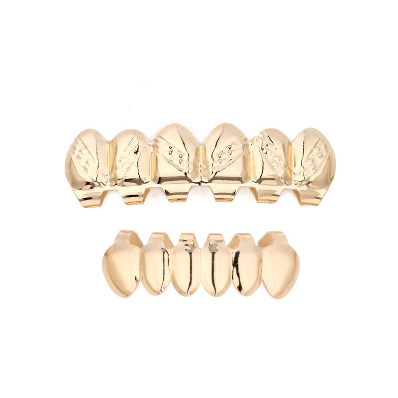 Fashionable Metal Braces Hip Hop Trend HIPHOP Rock False Teeth Jewelry