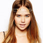 Hair accessories star same style super shiny sequin tassel chain headdress headband hair accessories