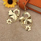 Stars Cross Ring Love Female Earrings Pop Earrings Night