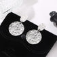 Fashion Exaggerated Earrings Personality Round Stud Earrings Women's Versatile Bohemian Earrings