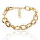 Jewelry Simple Personality Metal Chain Necklace Necklace Female Exaggerated Frosted Punk Short Necklace