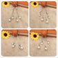 All-match sweet and fresh tassel long imitation pearl earrings stall jewelry