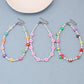 Fashion trend net red imitation pearl soft pottery flower clavicle chain ins a variety of fruit necklace