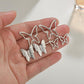 Accessories Fashion 3 Sizes Butterfly Stud Earrings Ins Multi-Piece Set Earrings Jewelry