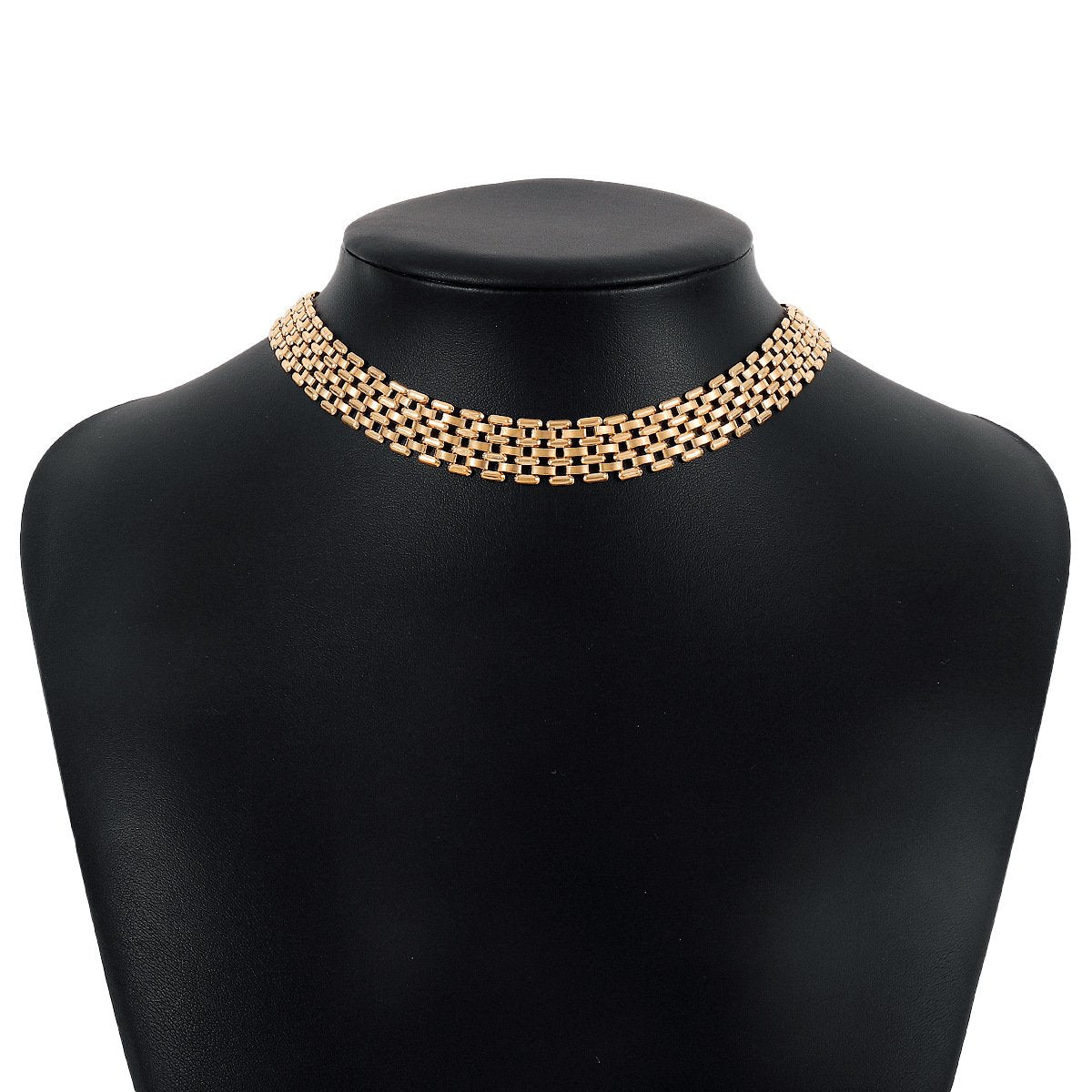 N1415 sexy hot girl hiphop metal collarbone chain simple temperament retro choker necklace