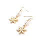 Jewelry White Pearl Snowflake Stud Earrings Ladies Christmas Gift Earrings Earrings