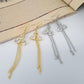 Long Tassel Earrings Chain Creative Earrings Earrings Alloy Earrings Earrings