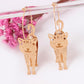Simple fashion cat earrings personalized creative small animal earrings jewelry